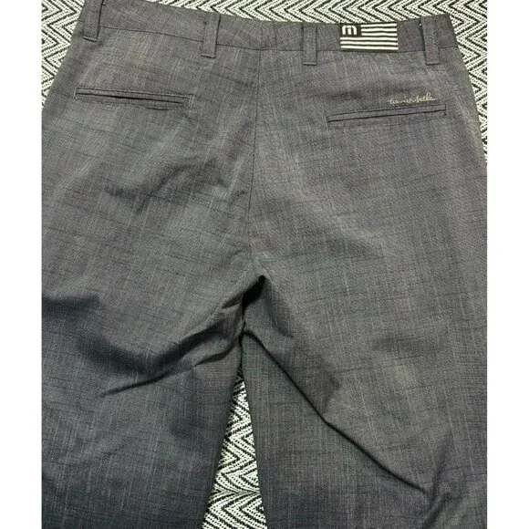 Travis Mathew Mens Lightweight Stretch Gray Dress Pants Size 34 - Picture 6 of 6
